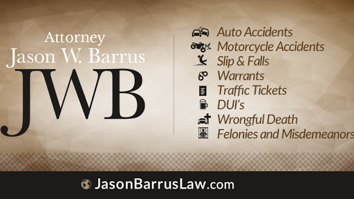 View Law Office of Jason W. Barrus Reviews, Ratings and Testimonials