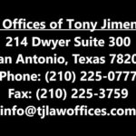 View Law Offices of Tony Jimenez, III Reviews, Ratings and Testimonials