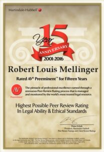 View ROBERT L. MELLINGER, P.A./CASERTA & SPIRITI Reviews, Ratings and Testimonials