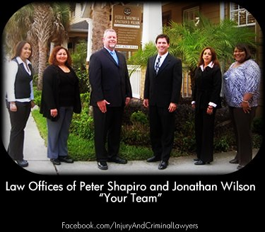 View The Law Offices of Peter A. Shapiro & Jonathan D. Wilson Reviews, Ratings and Testimonials